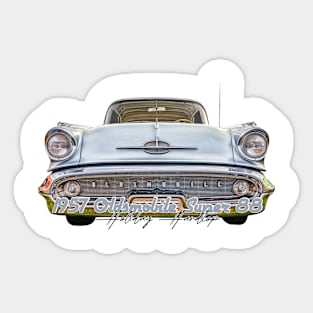 1957 Oldsmobile Super 88 Holiday Hardtop Sticker